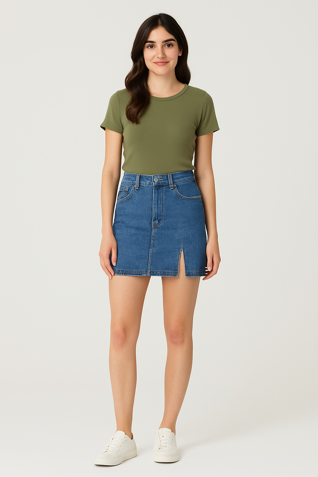 Kylie’s Denim Skort