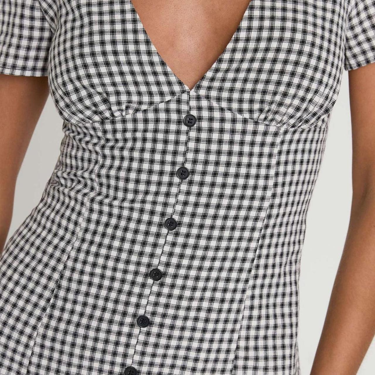 The Cozy Gingham Fall Dress