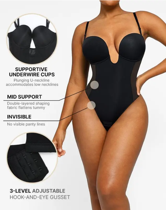 Deep Plunge Bodysuit