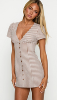 Gingham Fall Dress