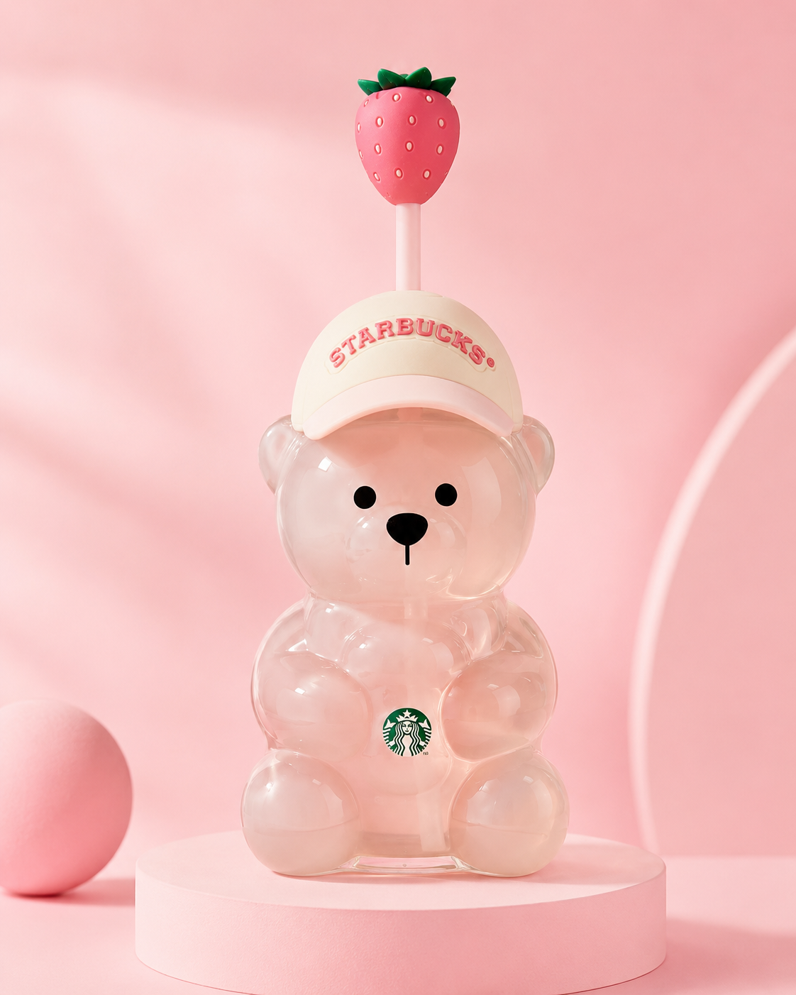 Pink Bearista Cup