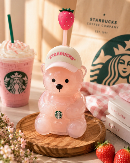 Pink Bearista Cup