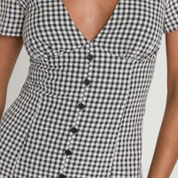 Gingham Fall Dress