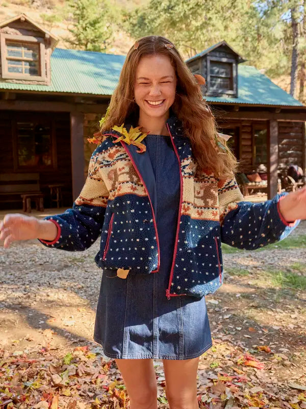 Christmas Fleece Jacket