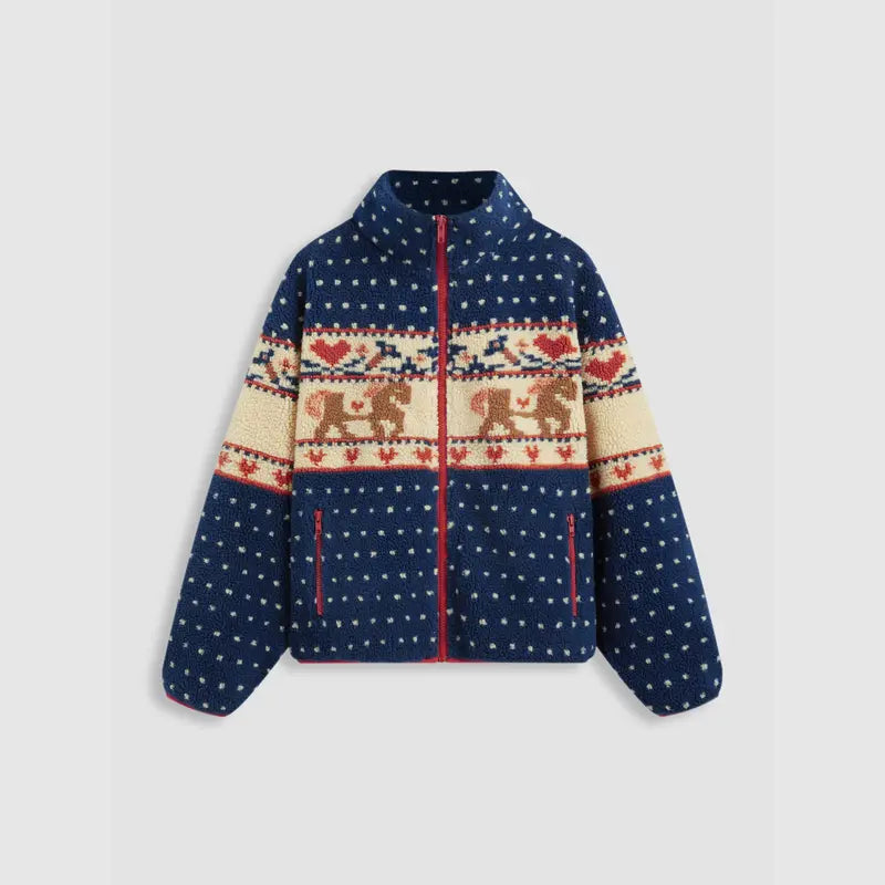 Christmas Fleece Jacket