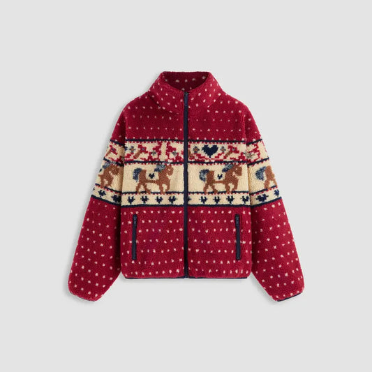Christmas Fleece Jacket